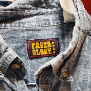 Faded glory large mens 100% cotton